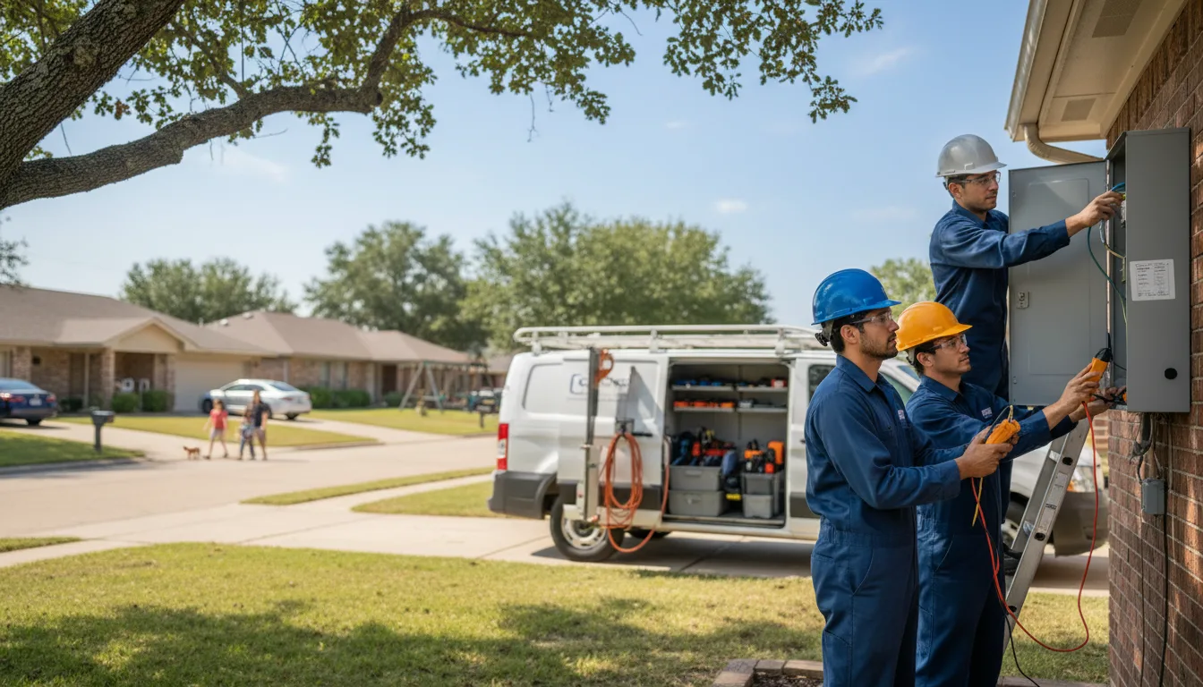 Certified electrician providing emergency electrical services in Truman, MN
